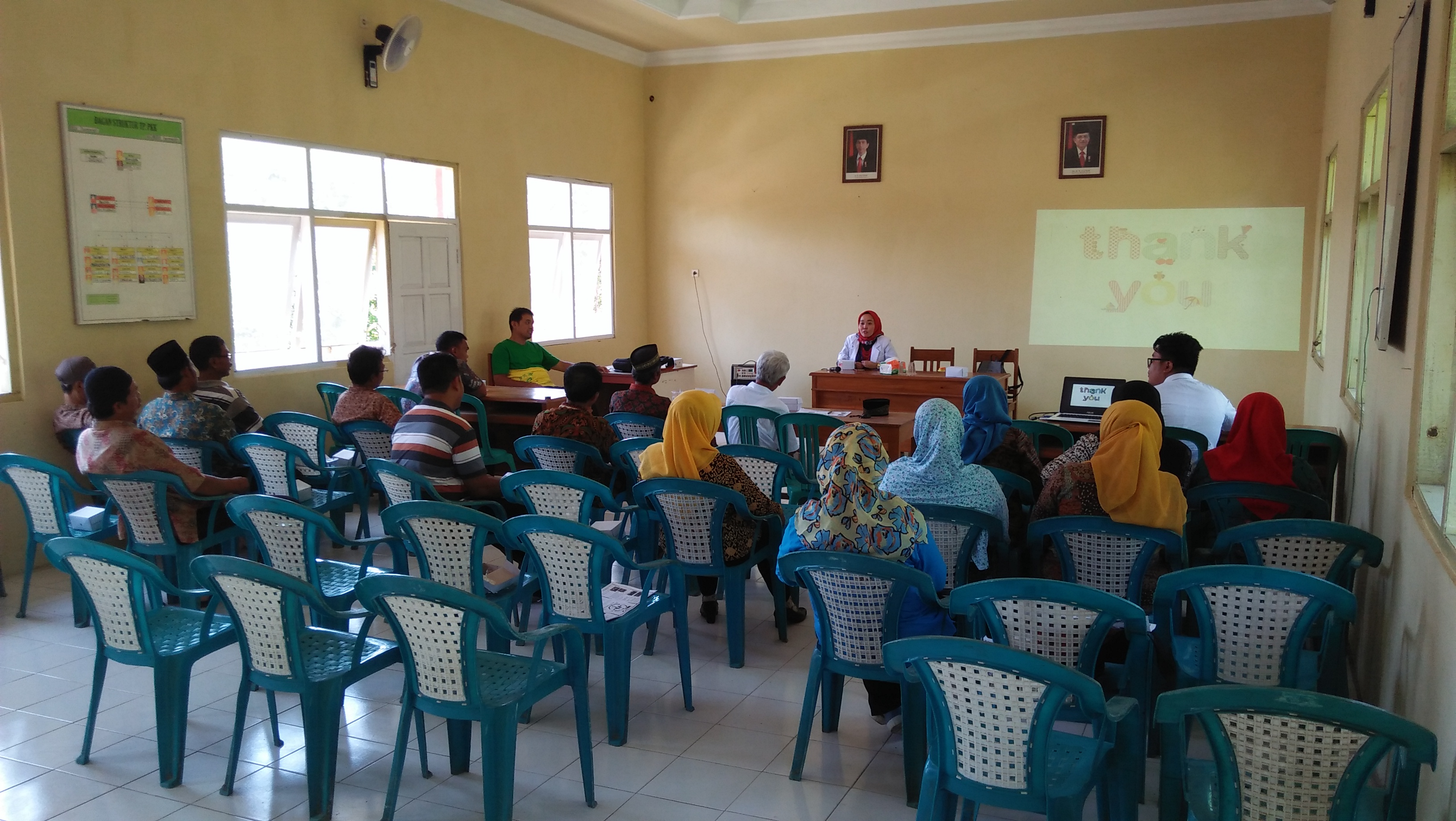 sosialisasi dan penyuluhan leptospirosis di aula 